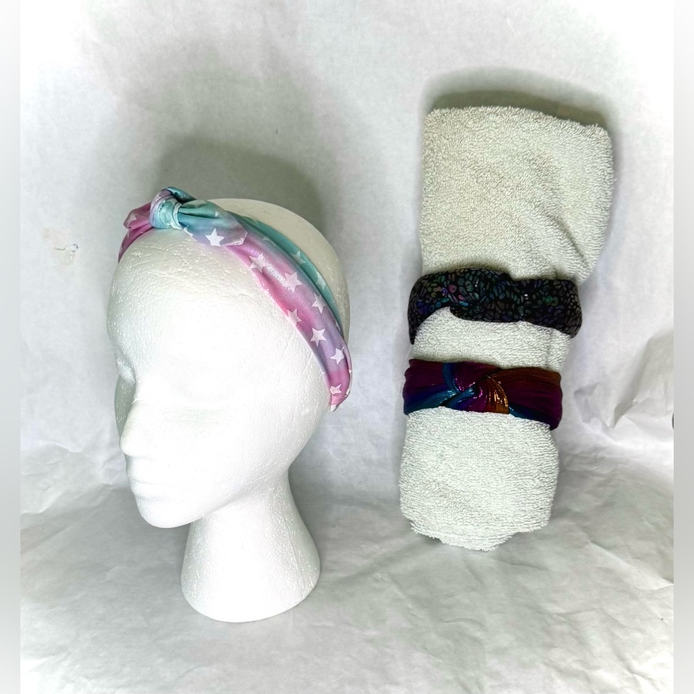 Colorful Headband Set Of 3